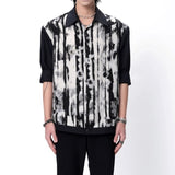 MODEFREAKのリキッドエンボスモノトーンモードシャツ mf3378の画像