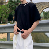 MODEFREAKのビジューネックモードTシャツ mf3360の画像