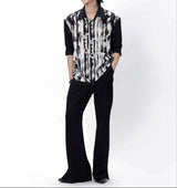 MODEFREAKのリキッドエンボスモノトーンモードシャツ mf3378の画像