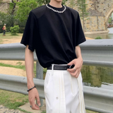 MODEFREAKのビジューネックモードTシャツ mf3360の画像