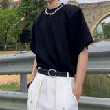 MODEFREAKのビジューネックモードTシャツ mf3360の画像