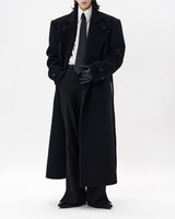 スタンドカラーウールモードコート mf3559