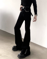 【1.14新作】ホイールエッジモードフレアデニムパンツ mf3615