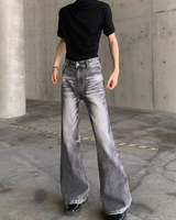 MODEFREAKの【7.22新作】モードウォッシュドフレアデニムパンツ mf3798の画像