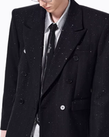 【3.4新作】シャインモードダブルブレストジャケット mf3674