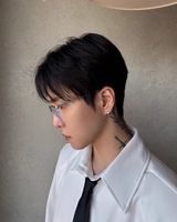 【3.2新作】クリアシルバーモードグラス mf3678