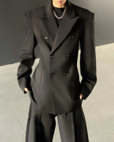 Mode Silhouette Black Jacket mf3604