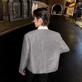 MODEFREAKのチェッククラシカルジャケット mf3531の画像