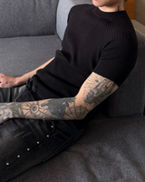 Korean layered monotone cut and sew mf3662