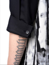 MODEFREAKのリキッドエンボスモノトーンモードシャツ mf3378の画像