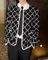 MODEFREAKの【9.29新作】ダイヤツイードモードジャケット mf3545の画像