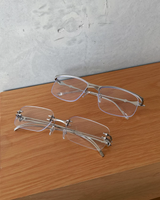 【3.2新作】クリアシルバーモードグラス mf3678