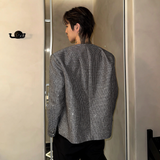 MODEFREAKのチェッククラシカルジャケット mf3531の画像