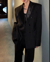 【10.31新作】サテンカラーモードクラシカルジャケット mf3571