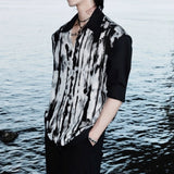 MODEFREAKのリキッドエンボスモノトーンモードシャツ mf3378の画像