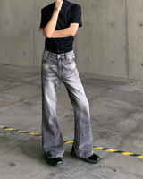 MODEFREAKの【7.22新作】モードウォッシュドフレアデニムパンツ mf3798の画像