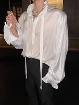 MODEFREAKのタイデザインモードマーメイドシャツ mf3518の画像