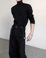 【1.14新作】モードシルエットタートルネックカットソー mf3634