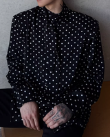 【2.6新作】ドットリボンタイシャツ mf3657