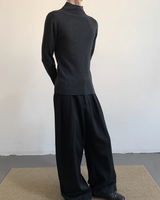 【1.5新作】ピュアウールハイネックニット mf3617