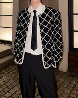 MODEFREAKの【9.29新作】ダイヤツイードモードジャケット mf3545の画像