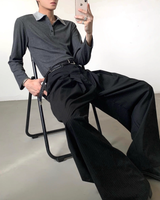 バイカラーコリアンモードカットソー mf3552