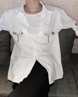 매력 디자인 모드 셔츠 mf3671