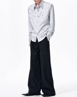 【3.4新作】シャインモードルーズスラックス mf3675