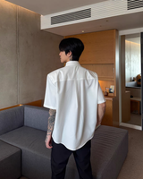MODEFREAKのヨーロピアンクラシカルフリルハーフシャツ mf3742の画像