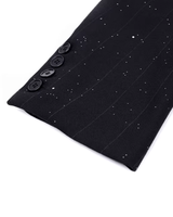 【3.4新作】シャインモードダブルブレストジャケット mf3674