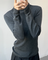 【1.5新作】ピュアウールハイネックニット mf3617