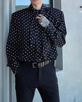 【2.6新作】ドットリボンタイシャツ mf3657