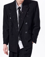 【3.4新作】シャインモードダブルブレストジャケット mf3674