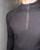 【11.5新作】ハイネックジップアップカットソー mf3573