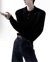 MODEFREAKの【10.3新作】シンプルカラーニットトップス mf3542の画像