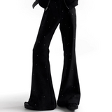 【11.19新作】シャインドットモードフレアパンツ mf3593