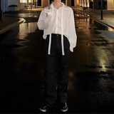 MODEFREAKのタイデザインモードマーメイドシャツ mf3518の画像