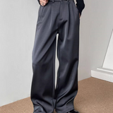 【12.3新作】サテンルーズモードパンツ mf3600