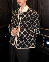 MODEFREAKの【9.29新作】ダイヤツイードモードジャケット mf3545の画像