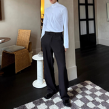 ジップアップハイネックカットソー mf3530