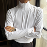 ジップアップハイネックカットソー mf3530