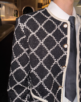 MODEFREAKの【9.29新作】ダイヤツイードモードジャケット mf3545の画像