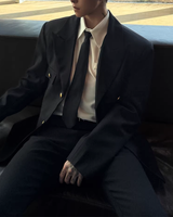 【2.6新作】ダブルブレストコリアンモードジャケット mf3658