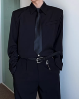 【2.2新作】コリアンシルエットネクタイシャツ mf3656