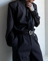 【2.2新作】コリアンシルエットネクタイシャツ mf3656