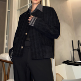 MODEFREAKのカラーデザインツイードジャケット mf3533の画像