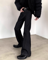 【11.24新作】モードデニムフレアパンツ mf3586