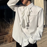 【2.27新作】ヨーロピアンクラシカルフリルシャツ mf3681