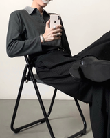 バイカラーコリアンモードカットソー mf3552