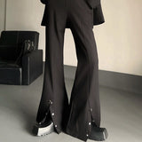 MODEFREAKのスナップスリットフレアパンツ mf2519の画像